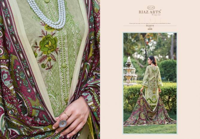 Musafir Vol 6 By Riaz Arts Digital Printed Karachi Cotton Dress Material Wholesale Suppliers In India

